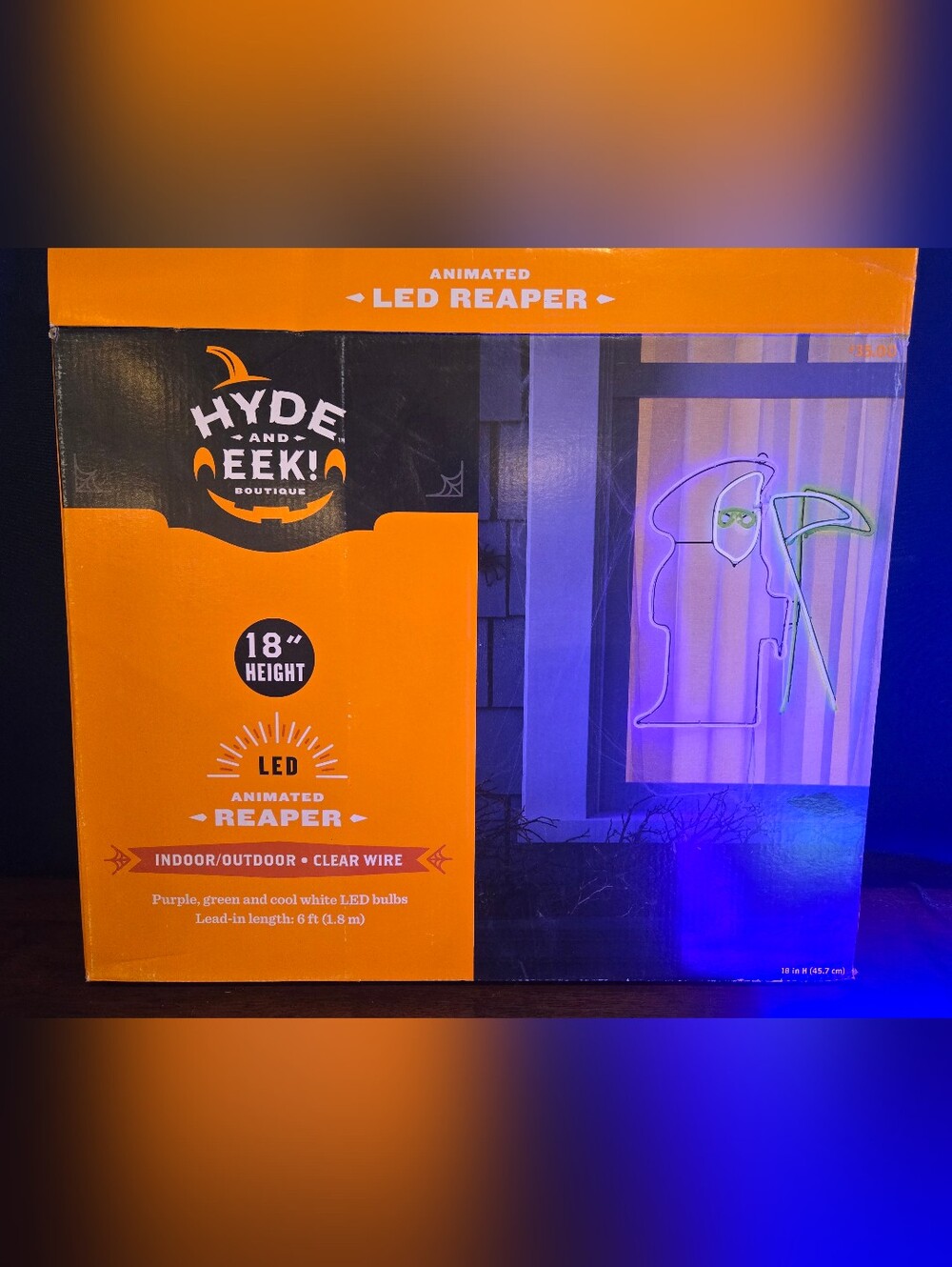 Hyde And Eek Boutique Animated LED Reaper